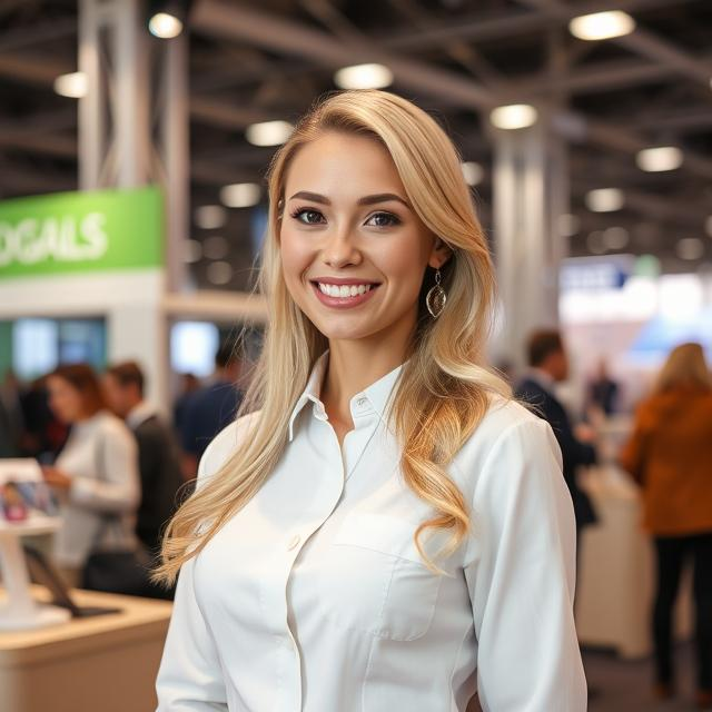 Professional Translator at the Moscow Textile Salon