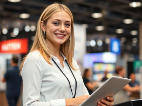 Translator at Zoo ExpoPlace Moscow Trade Fair in Crocus Expo